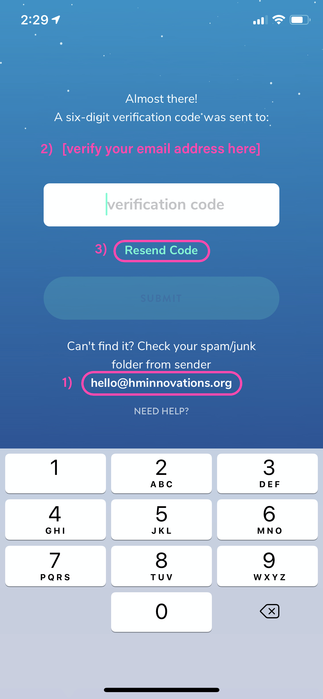 Postal verification code что это